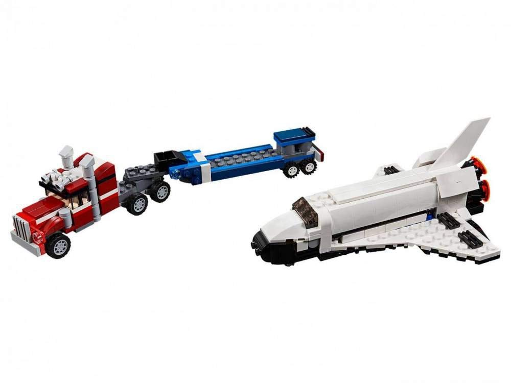 LEGO Creator 3in1 Shuttle Transporter 31091 – 341 Pieces | 3-in-1 Building Kit
