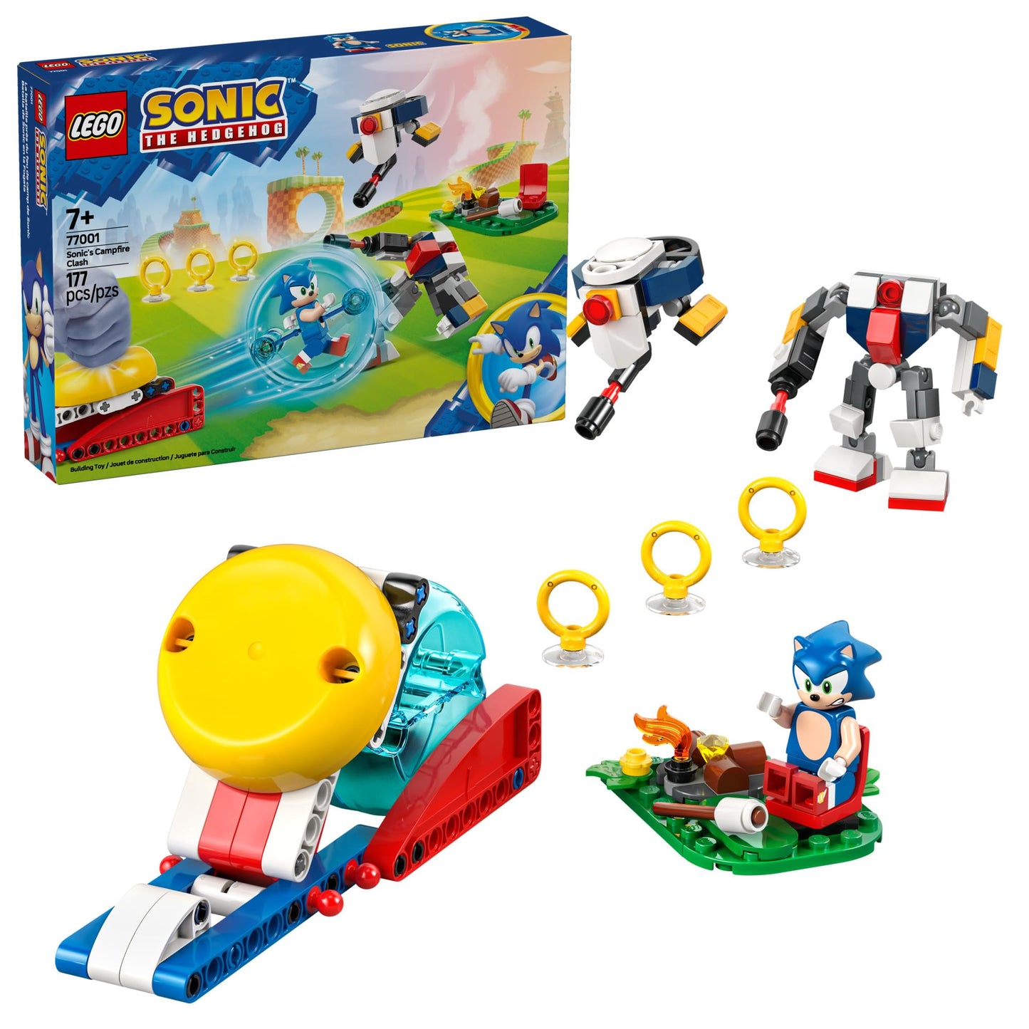 LEGO Sonic The Hedgehog: Sonic’s Campfire Clash 77001 – Collectible Playset