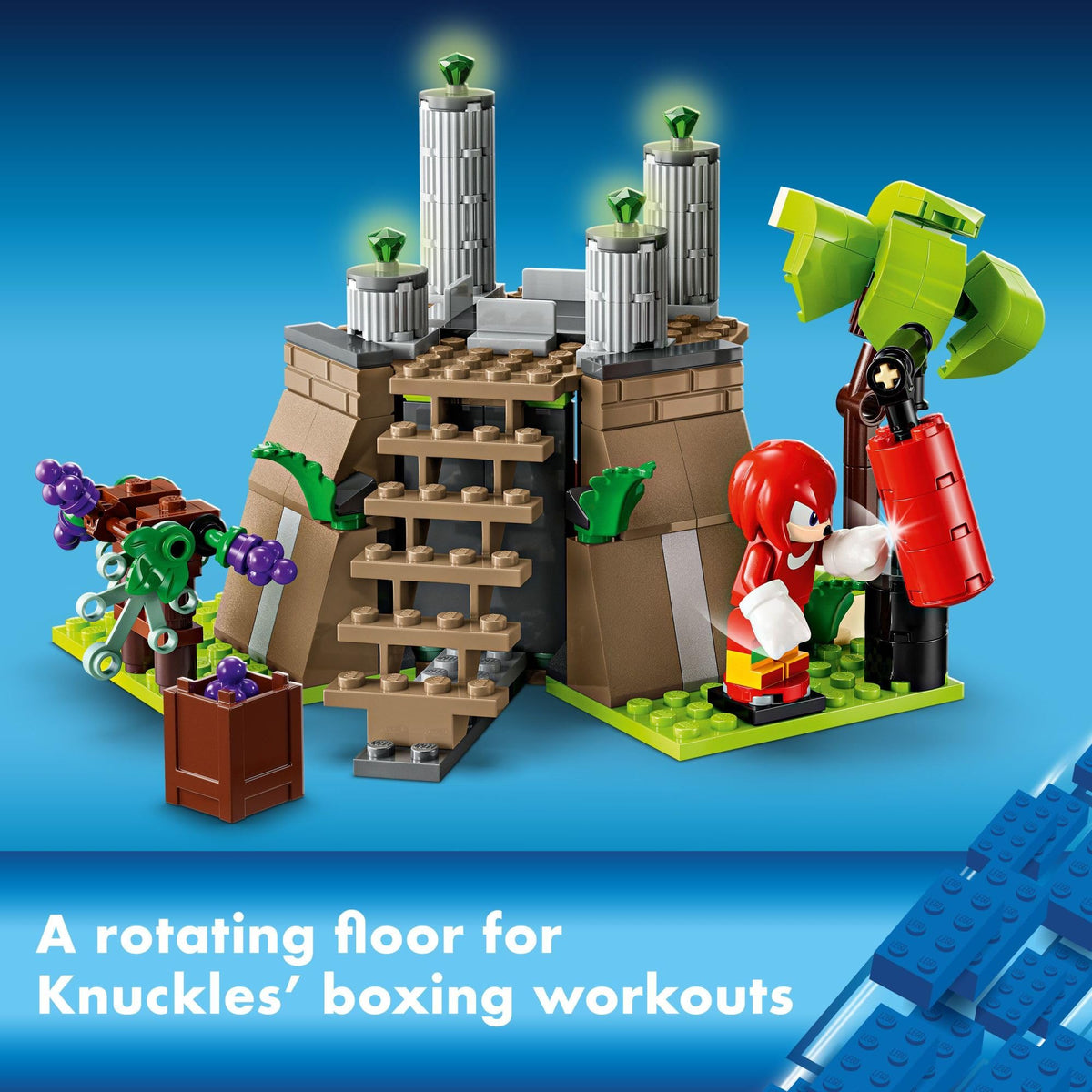 LEGO Sonic The Hedgehog: Knuckles and The Master Emerald Shrine 76998 – Collectible Building Set
