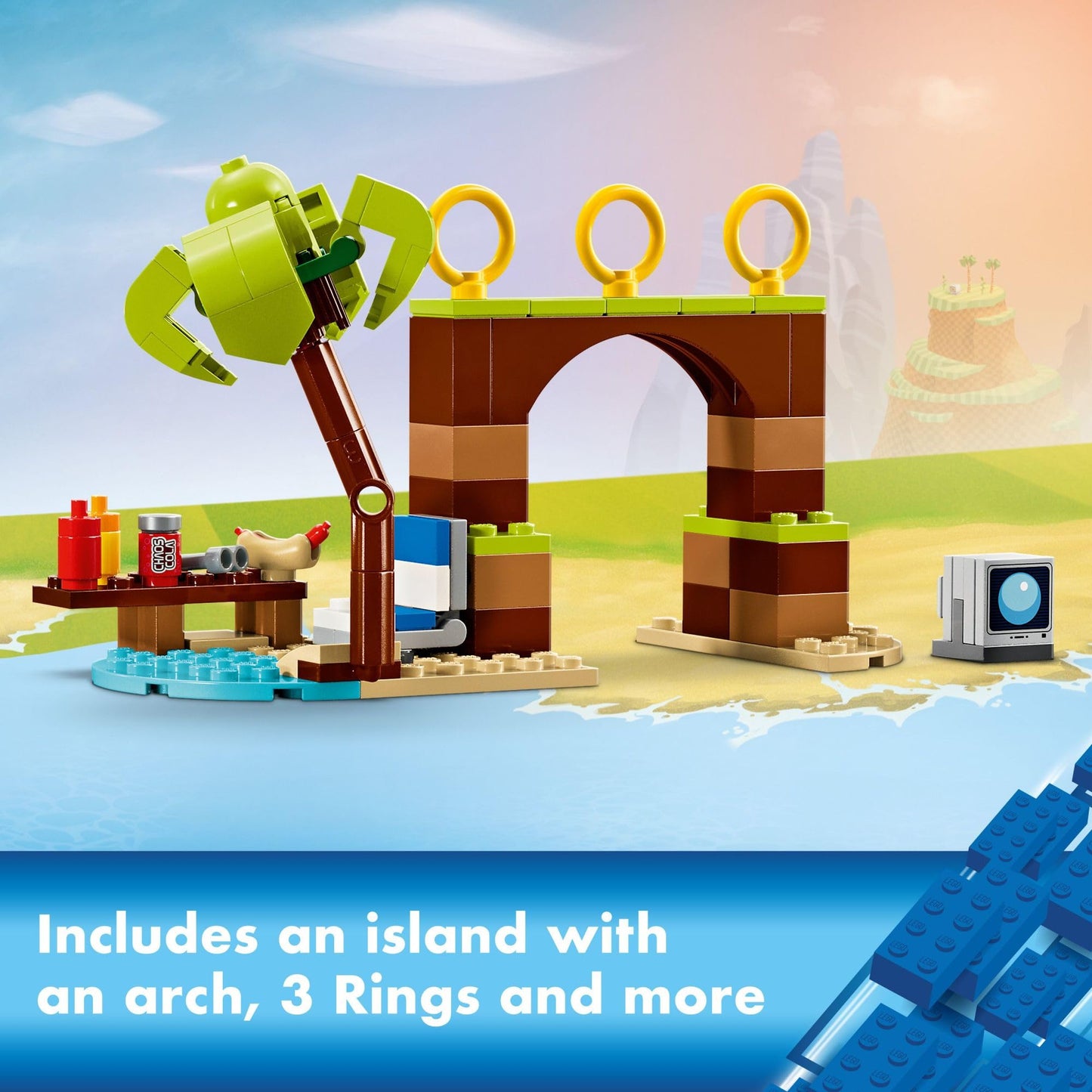 LEGO Sonic The Hedgehog: Tails’ Adventure Boat — Interactive Build & Play Set (76997)
