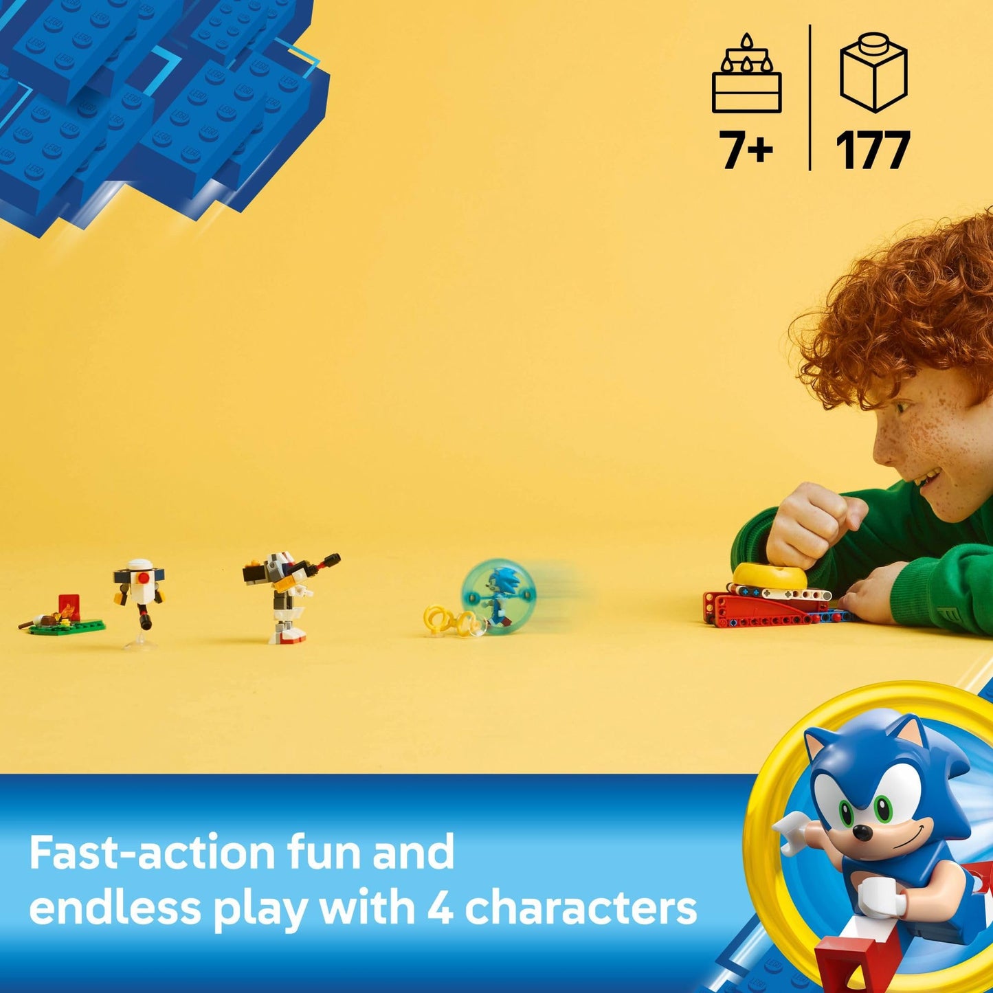 LEGO Sonic The Hedgehog: Sonic’s Campfire Clash 77001 – Collectible Playset