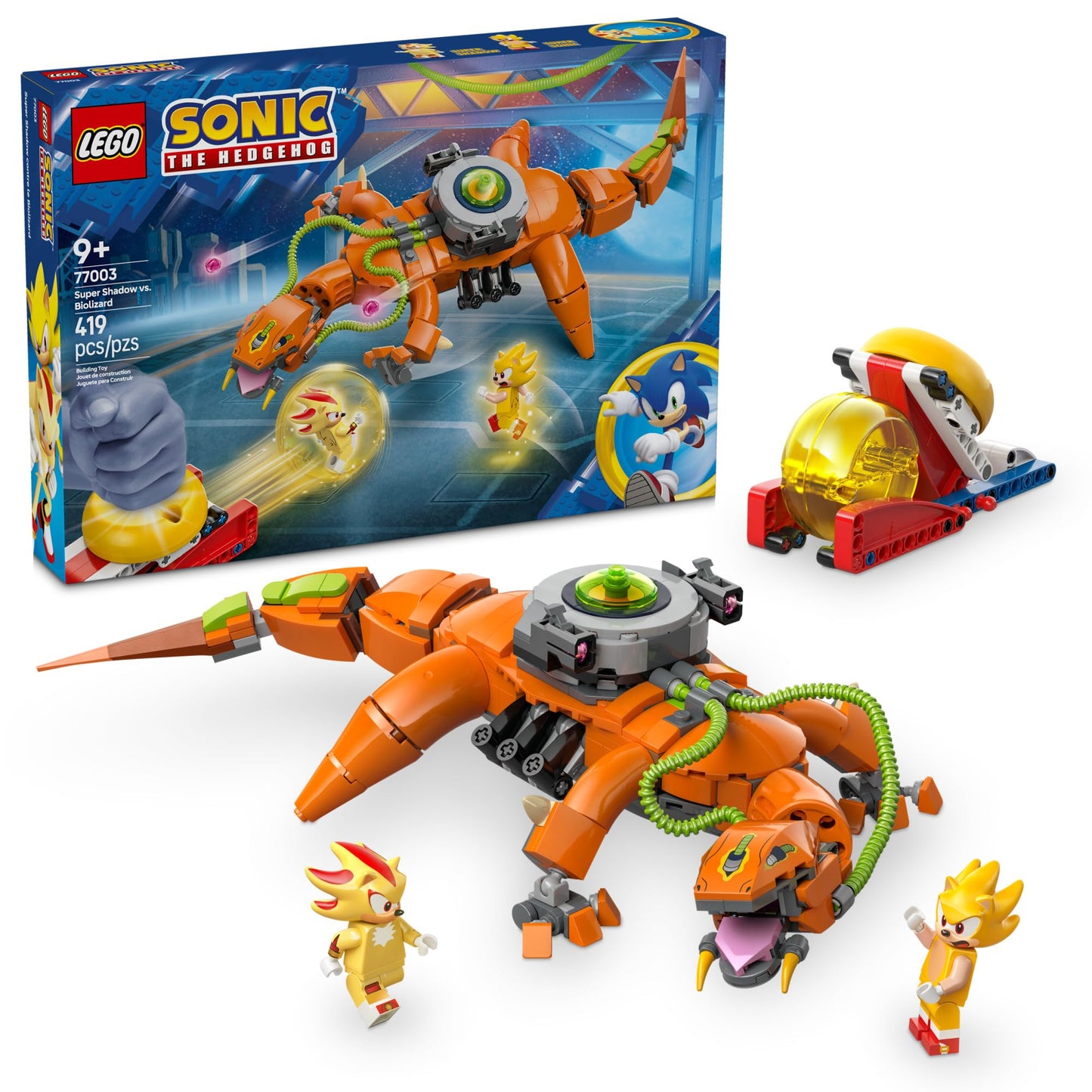LEGO Sonic The Hedgehog: Super Shadow vs Biolizard (77003) – Collectible Playset