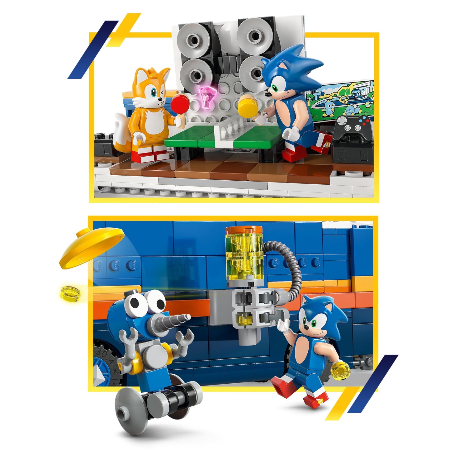 LEGO Sonic The Hedgehog Team Sonic Command Truck 77006 – Buildable Playset & 5 Figures