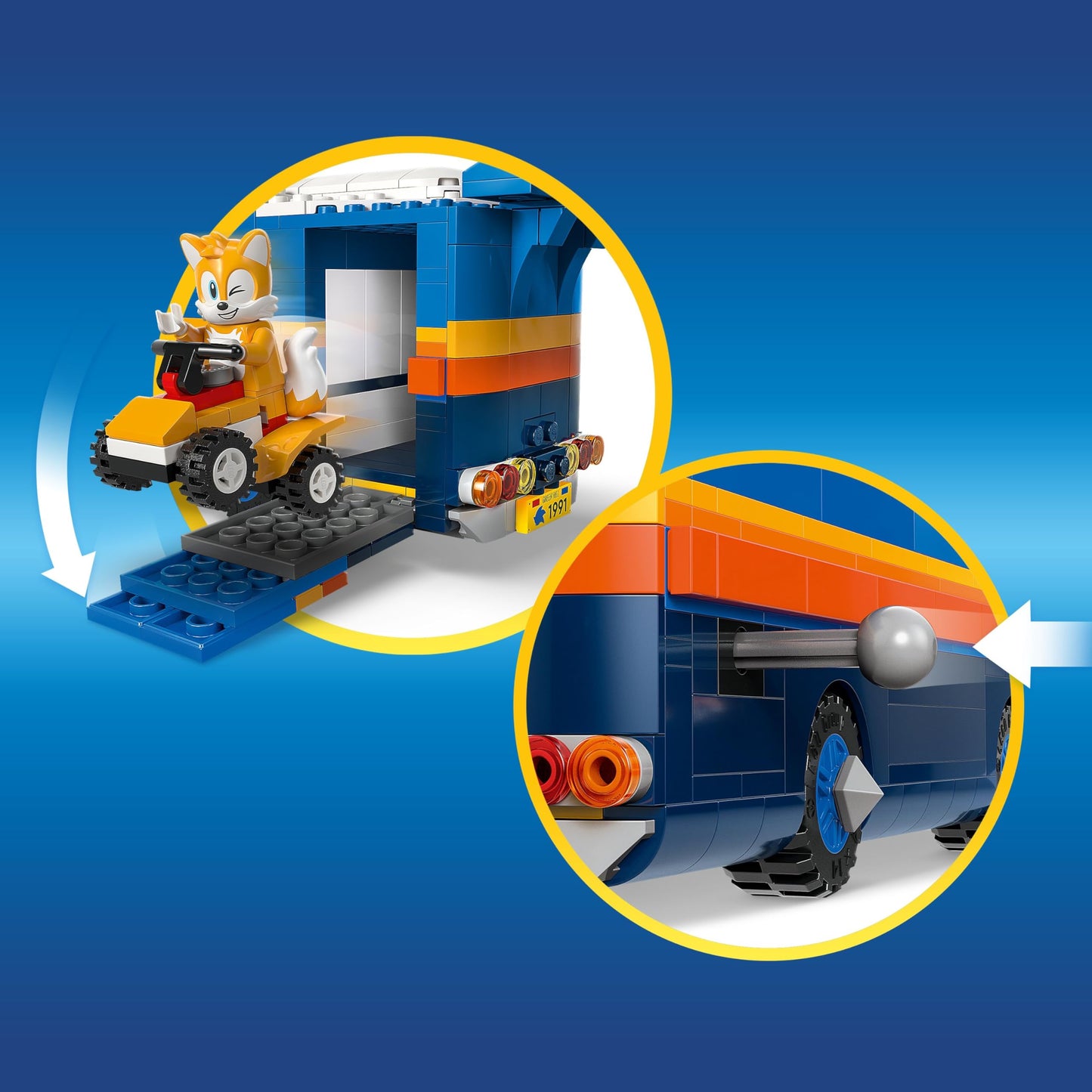 LEGO Sonic The Hedgehog Team Sonic Command Truck 77006 – Buildable Playset & 5 Figures