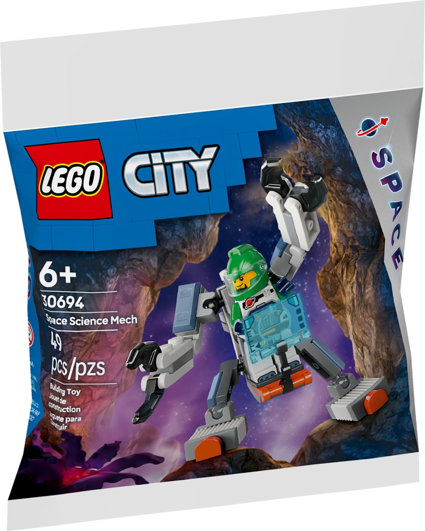 LEGO Space Science Mech 30694 – Buildable Space Suit with Astronaut Minifigure