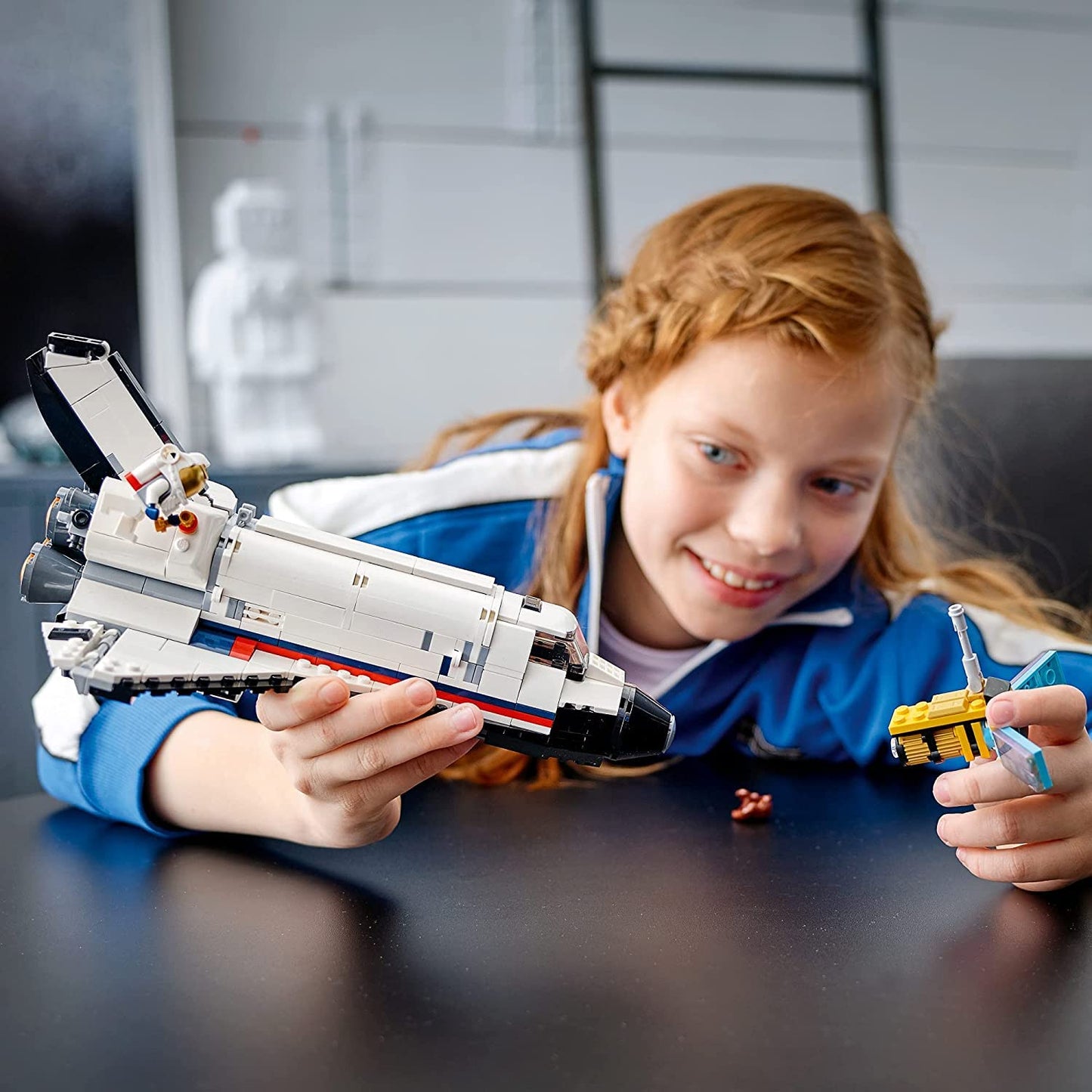 LEGO Creator 3in1 Space Shuttle Adventure 31117 – 486 Pieces, 3 Build Modes