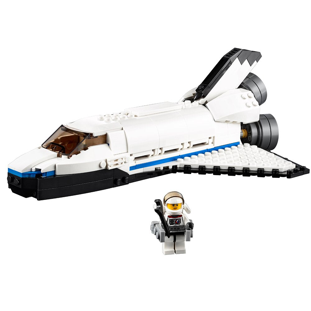 LEGO Creator Space Shuttle Explorer 31066 – 3-in-1 Building Kit (285 Pieces)