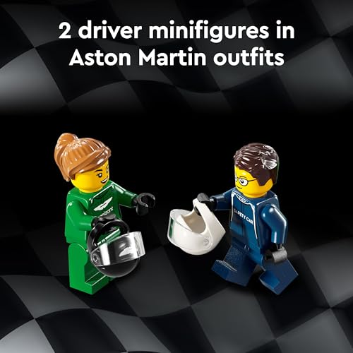 LEGO Speed Champions Aston Martin Safety Car & AMR23 (76925) – Build, Display, Race-Inspired Set