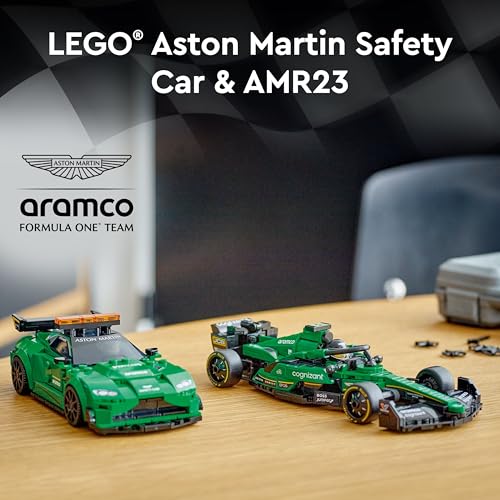 LEGO Speed Champions Aston Martin Safety Car & AMR23 (76925) – Build, Display, Race-Inspired Set
