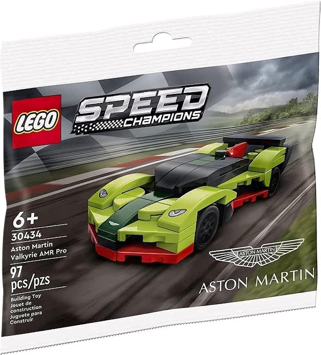 LEGO Speed Champions Aston Martin Valkyrie AMR Pro 30434 – Micro Build Display Car