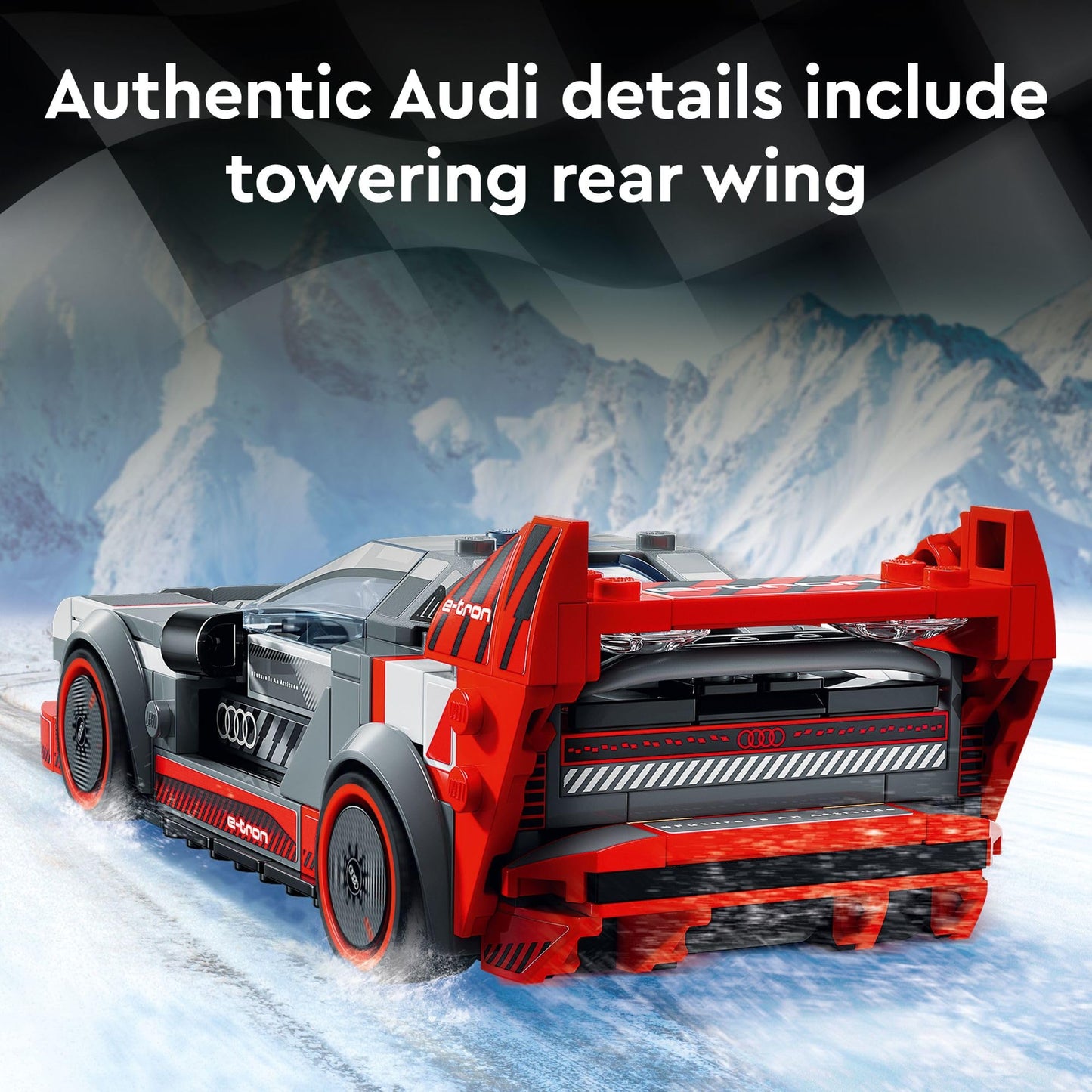 LEGO Speed Champions Audi S1 e-tron Quattro Race Car 76921 | Build, Display & Play