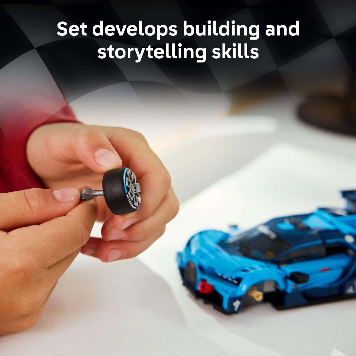 LEGO Speed Champions Bugatti Vision Gran Turismo Hyper Sports Car 77253 – 284 Pieces