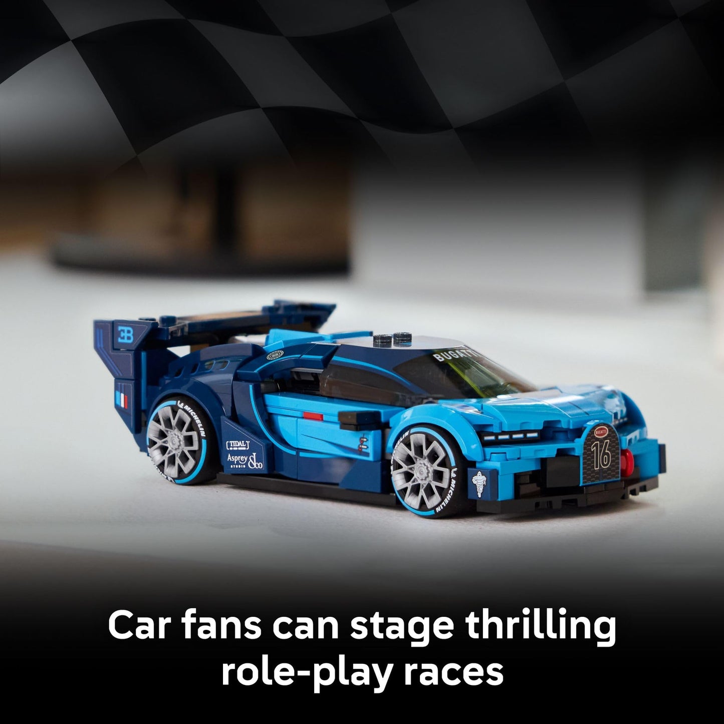 LEGO Speed Champions Bugatti Vision Gran Turismo Hyper Sports Car 77253 – 284 Pieces