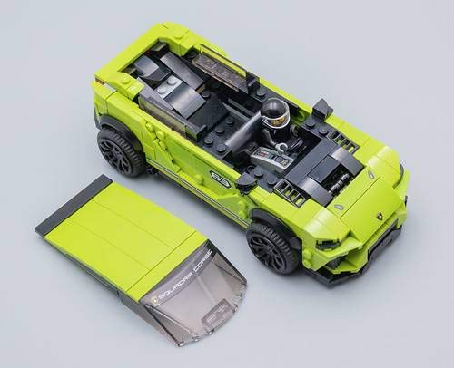 LEGO Speed Champions: Lamborghini Huracán Super Trofeo EVO & Urus ST-X Building Kit – 663 Pieces