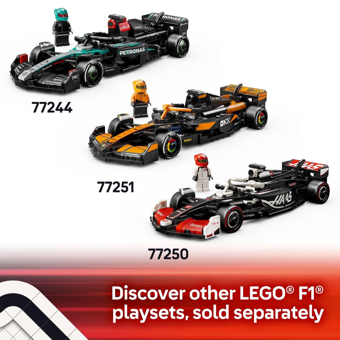 LEGO Speed Champions BWT Alpine F1 Team A524 Car – 77248 | Build, Display, Race