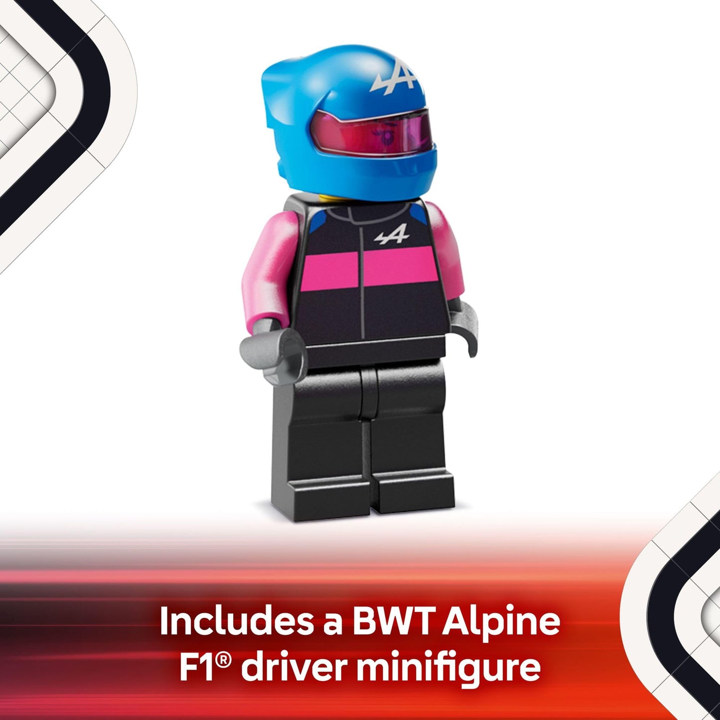 LEGO Speed Champions BWT Alpine F1 Team A524 Car – 77248 | Build, Display, Race