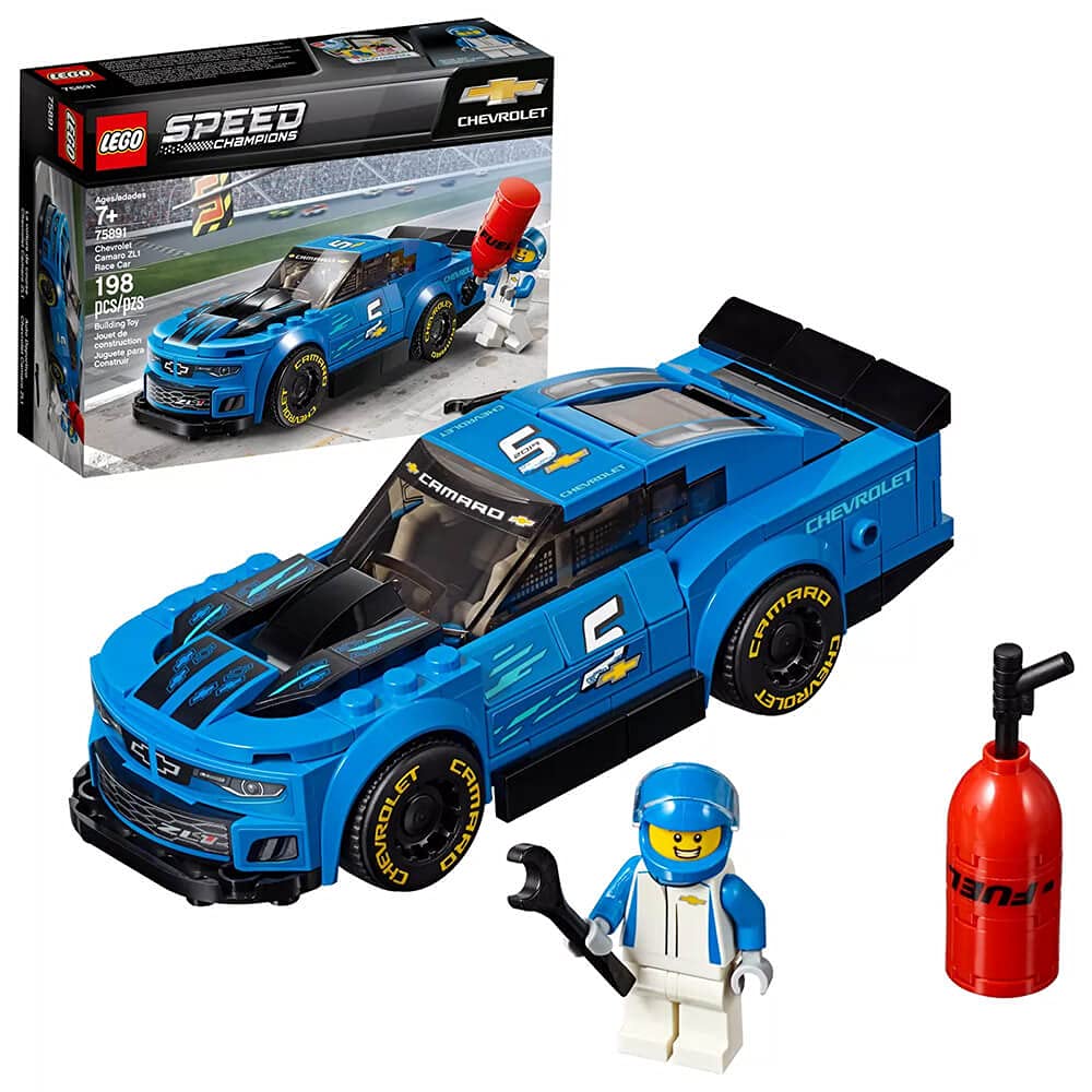 LEGO Speed Champions Chevrolet Camaro ZL1 Race Car 75891 – 198 Pieces