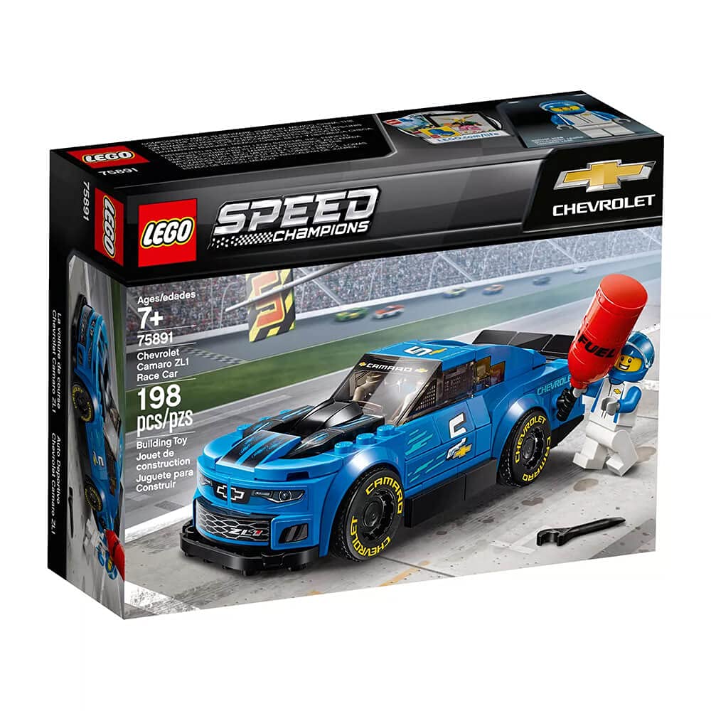 LEGO Speed Champions Chevrolet Camaro ZL1 Race Car 75891 – 198 Pieces