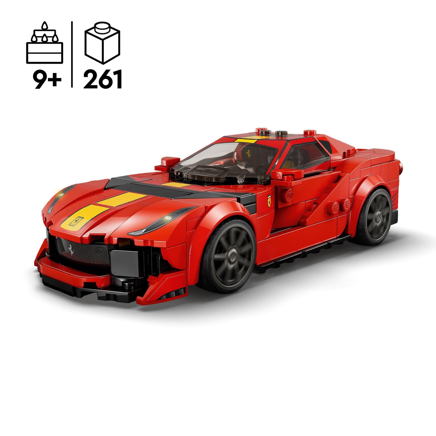 LEGO Speed Champions Ferrari 812 Competizione 76914 – Collectible Race Car Model