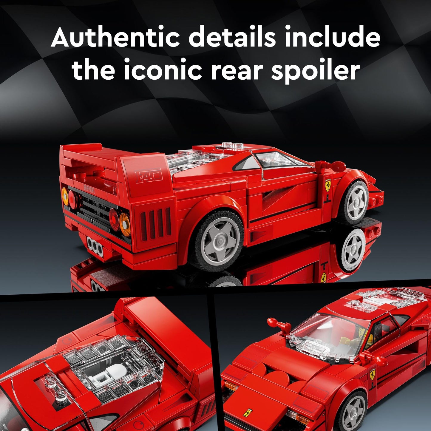 LEGO Speed Champions Ferrari F40 Supercar 76934 – Build & Display