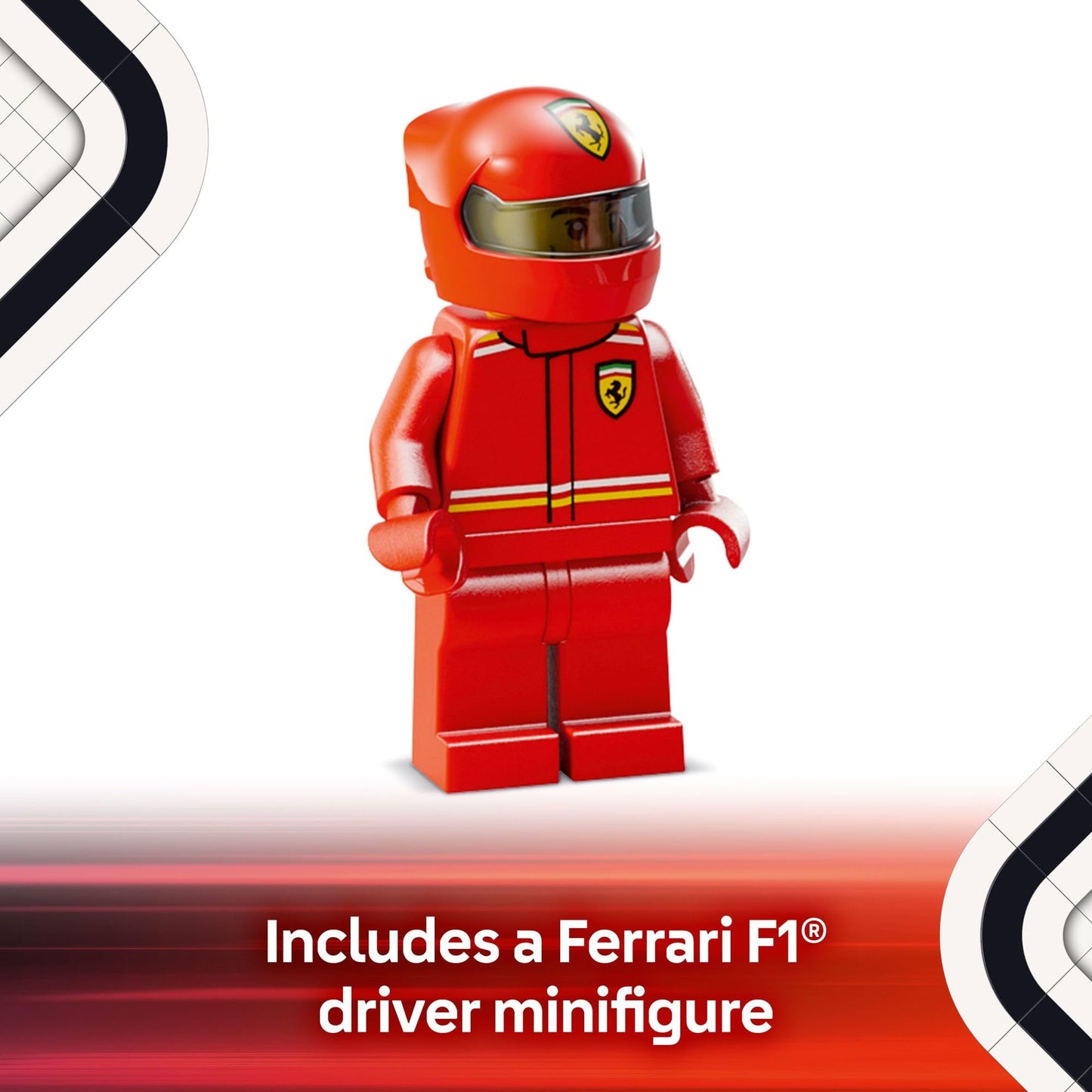 LEGO Speed Champions Ferrari SF-24 F1 Race Car 77242 – Build, Display, Race