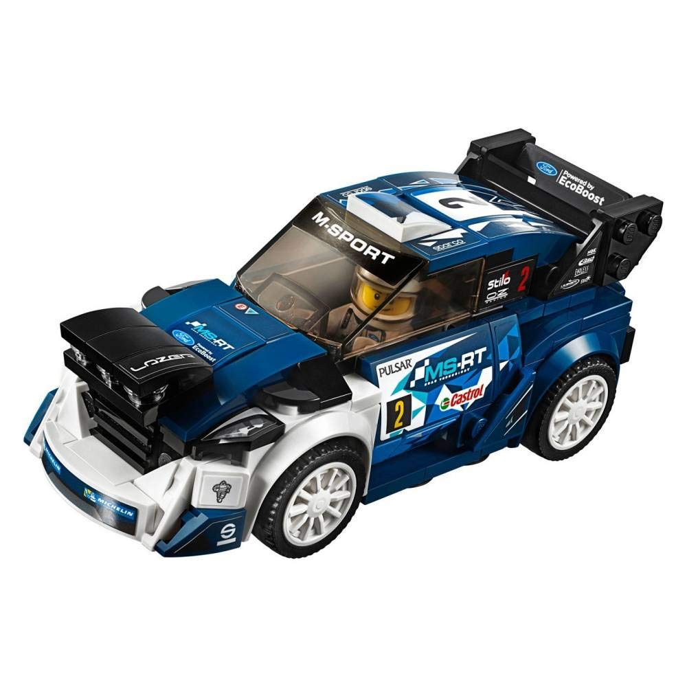 LEGO Speed Champions Ford Fiesta M-Sport WRC 75885 – 203-Piece Building Kit