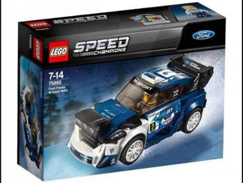 LEGO Speed Champions Ford Fiesta M-Sport WRC 75885 – 203-Piece Building Kit