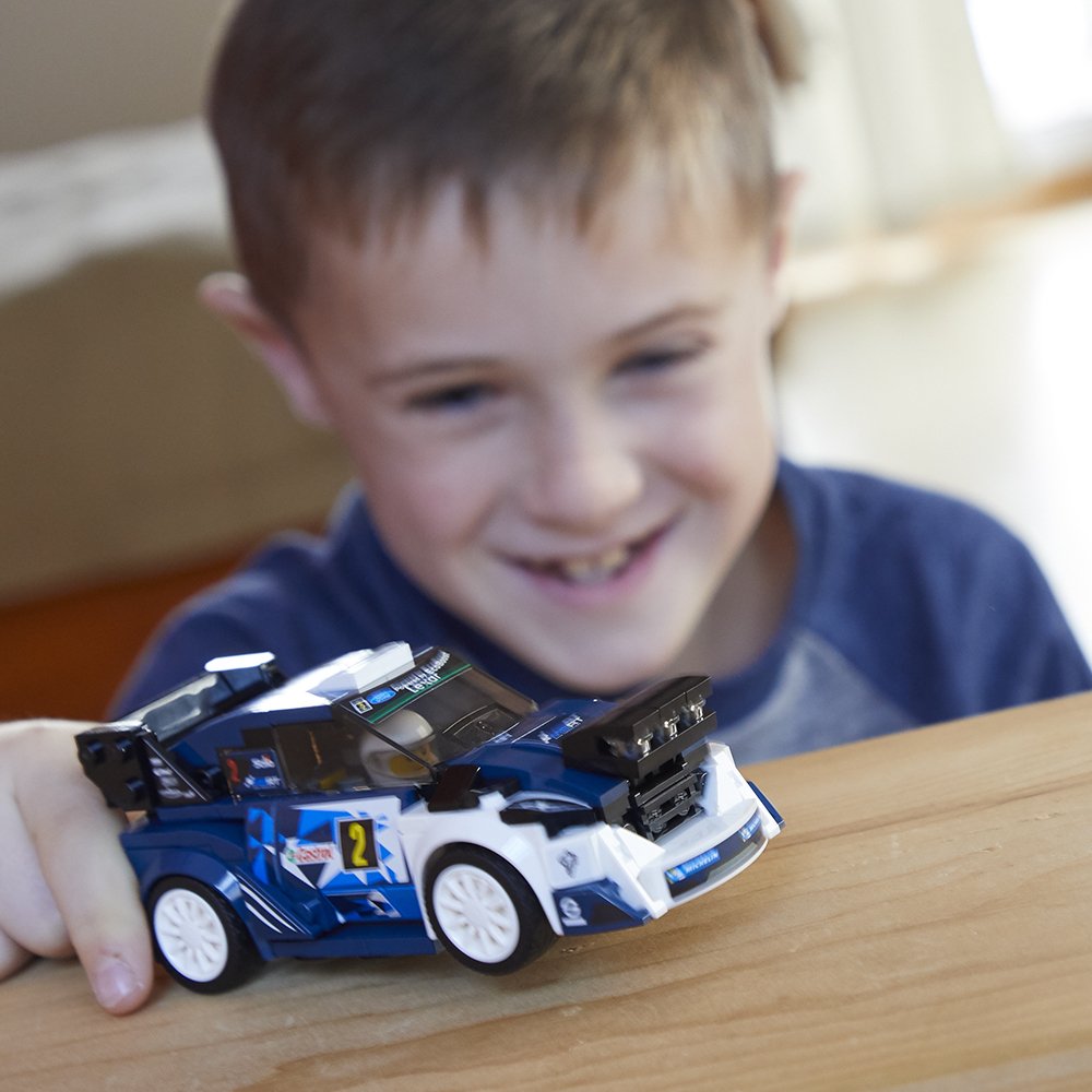 LEGO Speed Champions Ford Fiesta M-Sport WRC 75885 – 203-Piece Building Kit