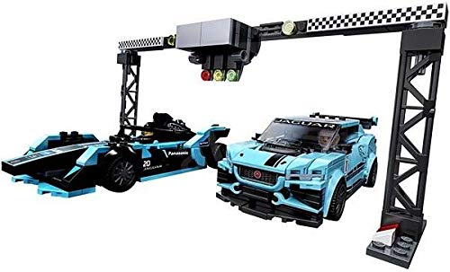 LEGO Speed Champions Formula E Gen2 & Jaguar I-PACE eTROPHY 76898 Building Kit – 565 Pieces