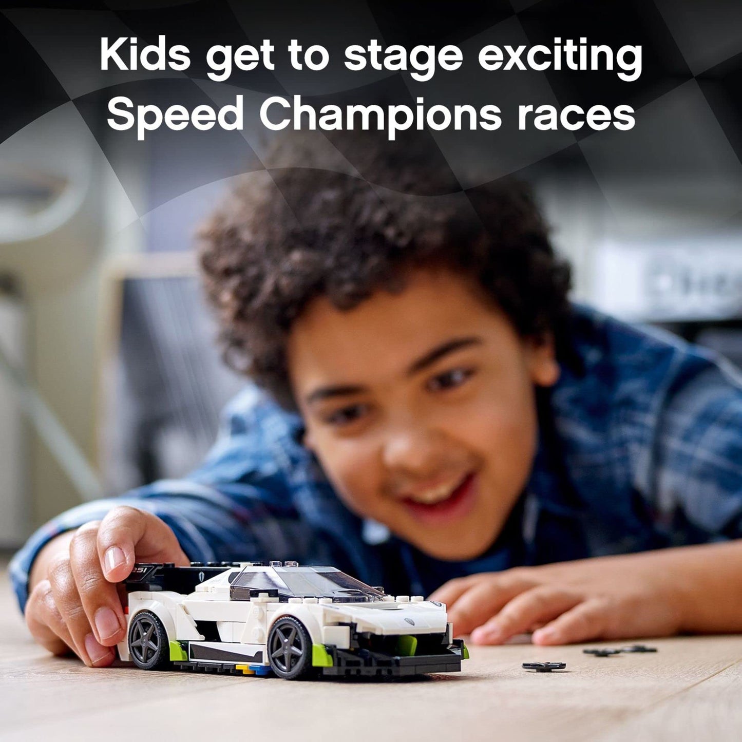 LEGO Speed Champions Koenigsegg Jesko 76900 Racing Car Toy – 280 Pieces, Minifigure Included
