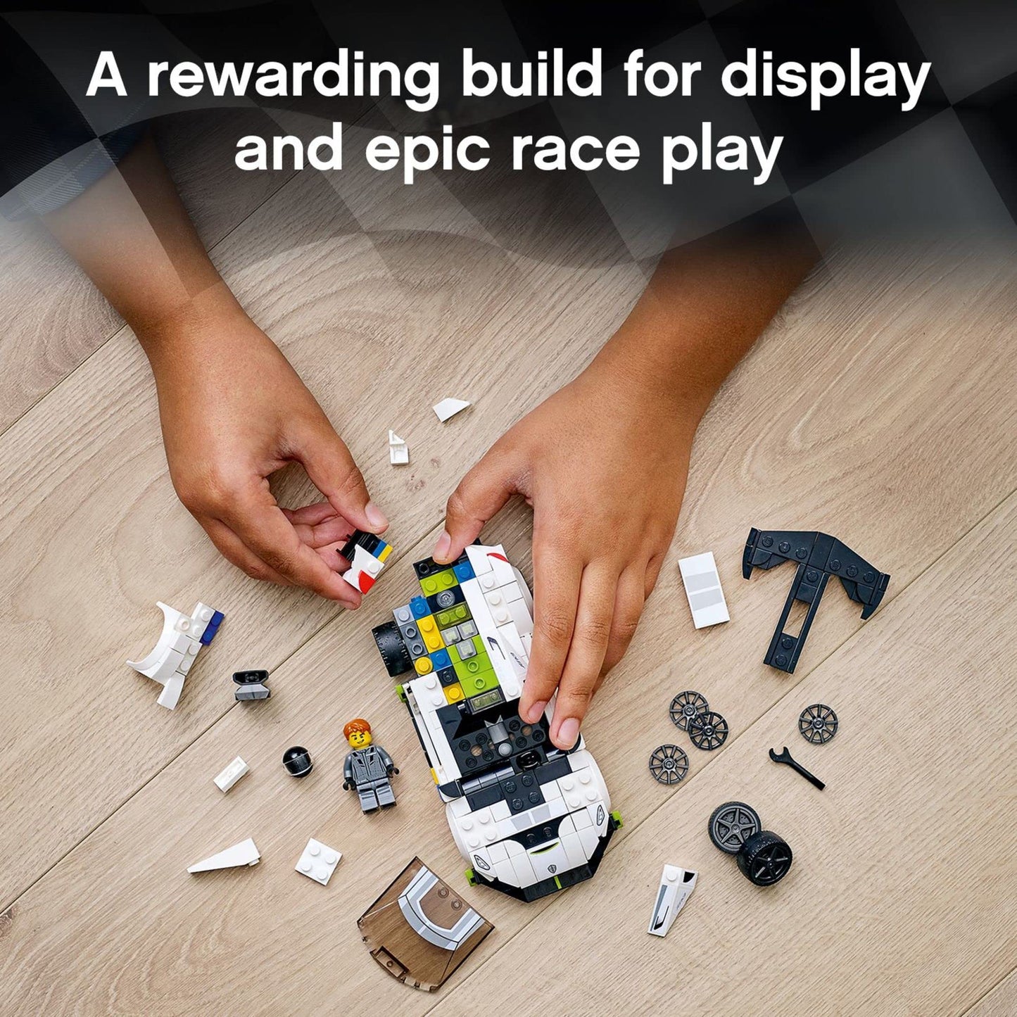 LEGO Speed Champions Koenigsegg Jesko 76900 Racing Car Toy – 280 Pieces, Minifigure Included