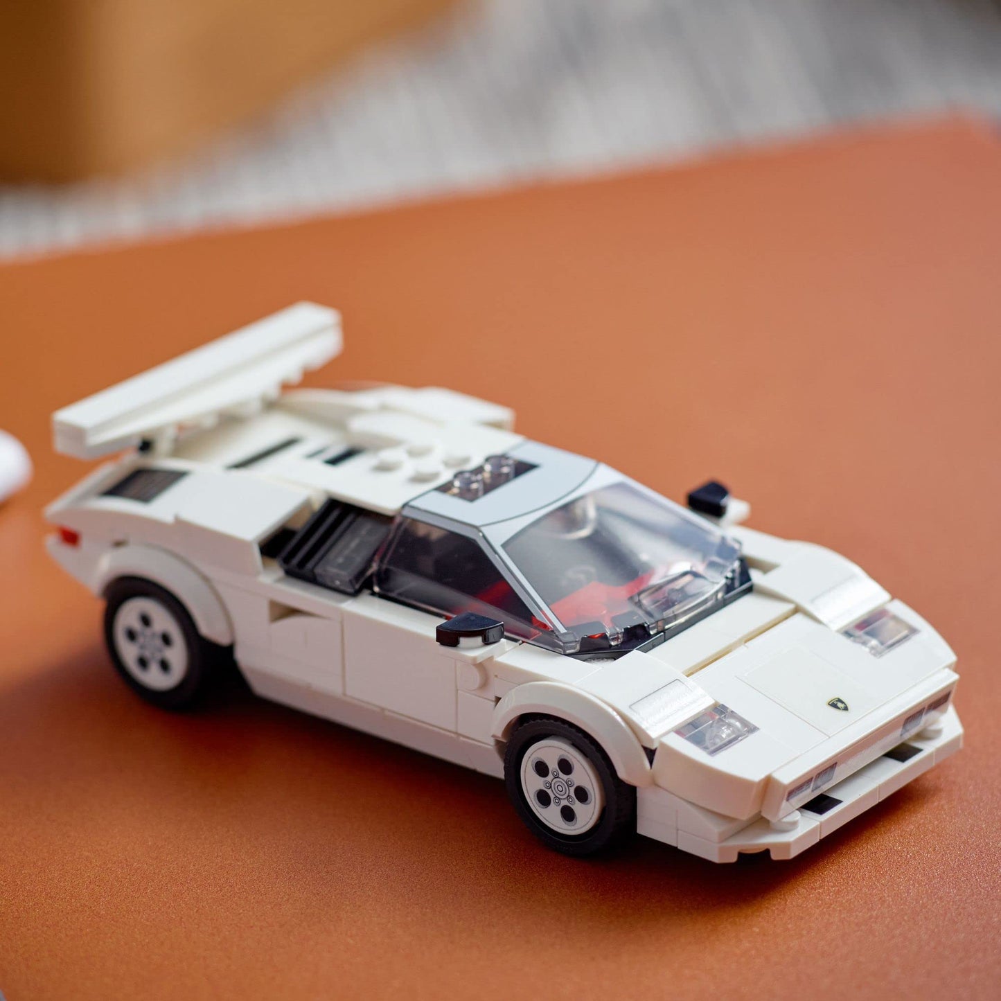 LEGO Speed Champions Lamborghini Countach 76908 – Race Car Model with Minifigure