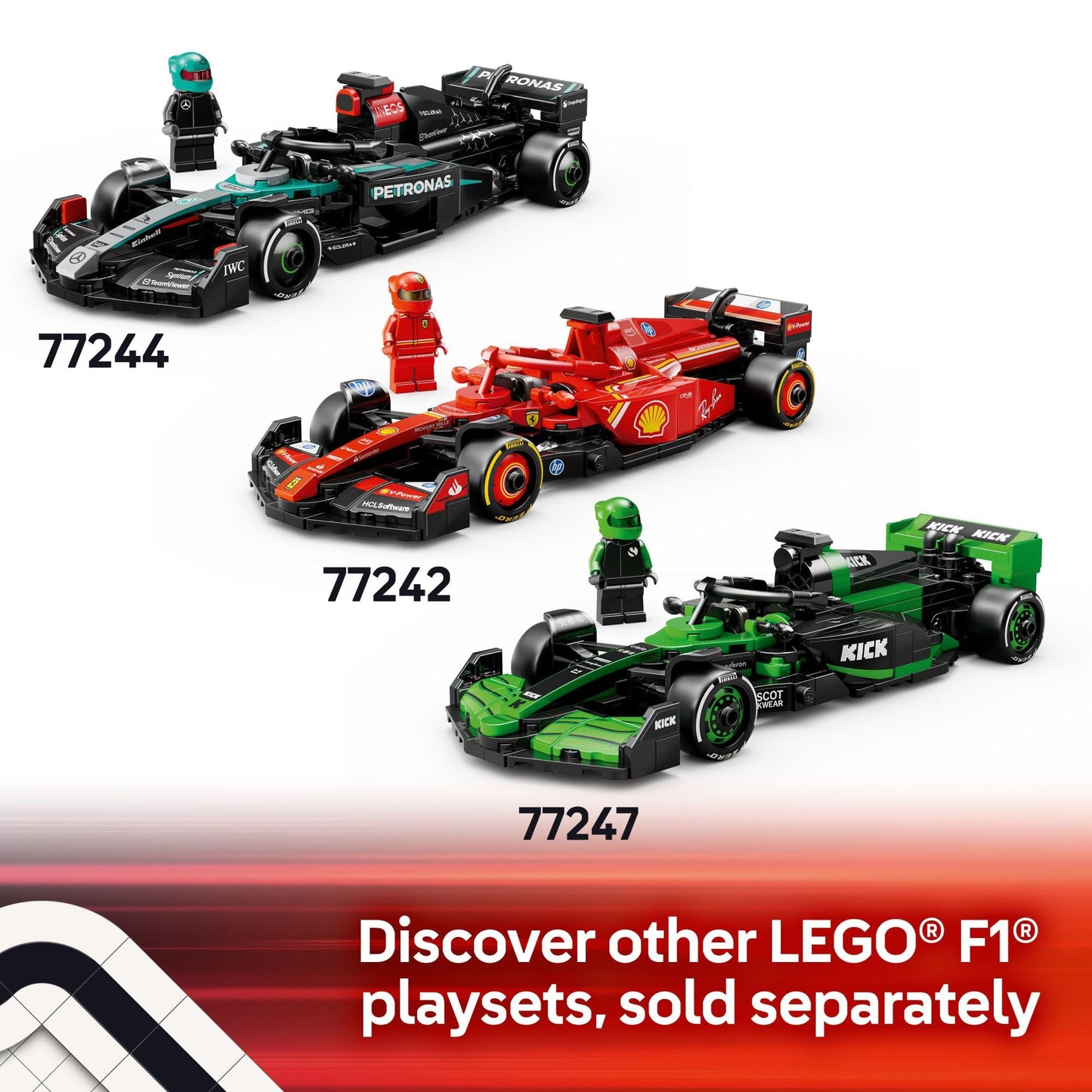 LEGO Speed Champions McLaren F1 Team MCL38 Race Car 77251 – Build, Display & Race