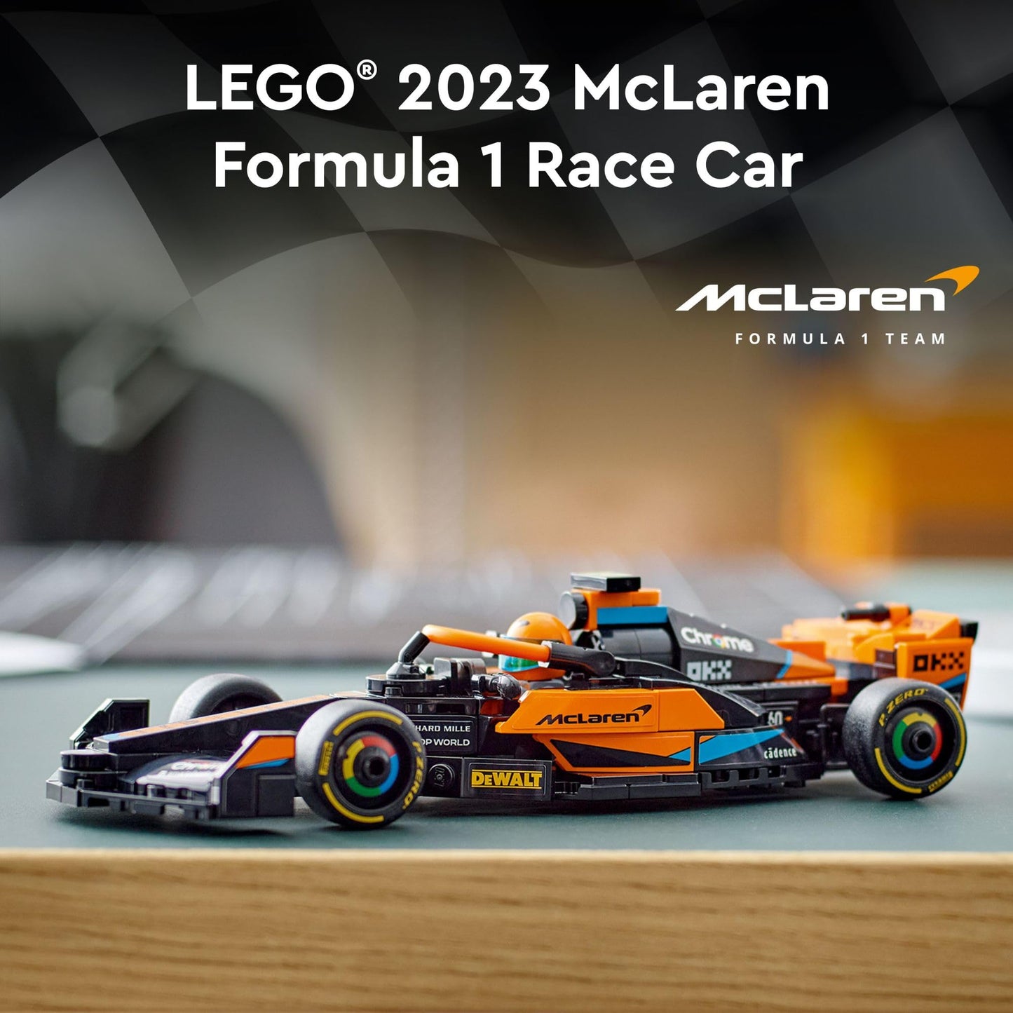 LEGO Speed Champions 76919 McLaren F1 Race Car Toy – Build & Display