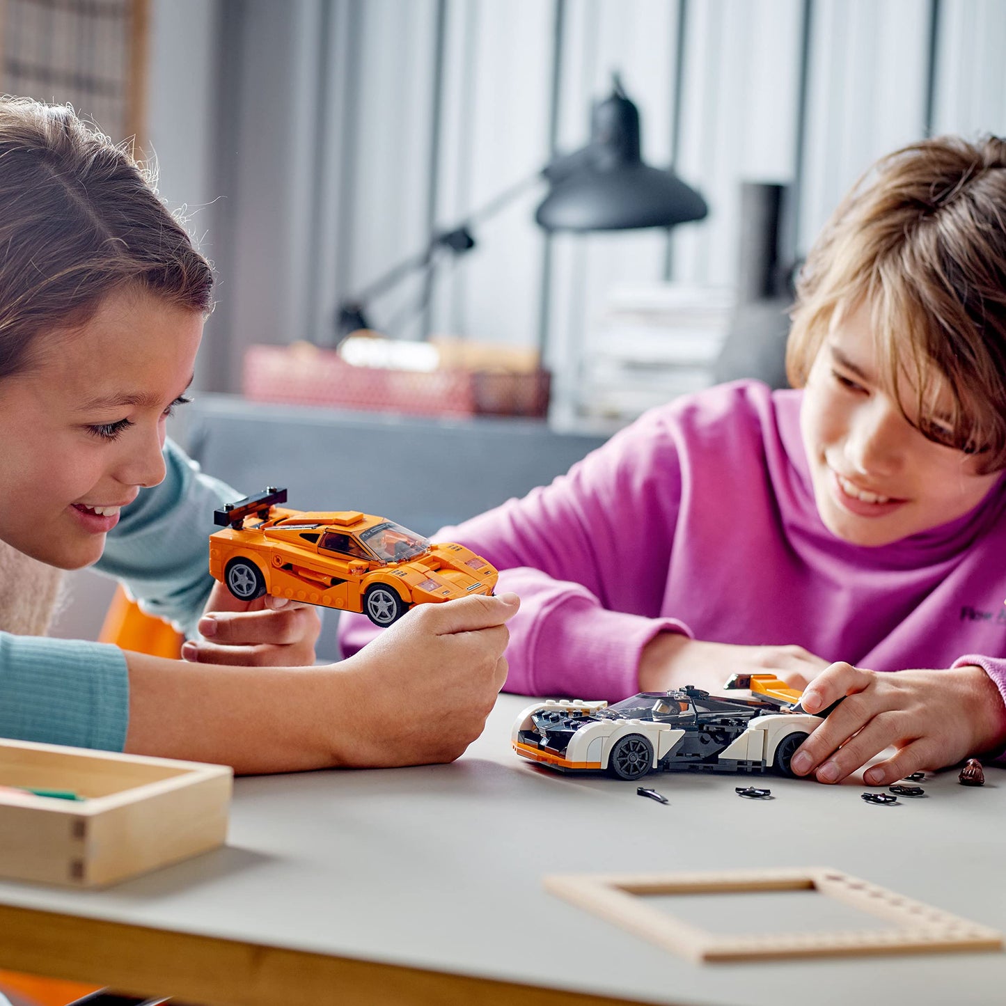 LEGO Speed Champions McLaren Solus GT & McLaren F1 LM 76918 — Double-Pack Race Car Model Set (Ages 9+)