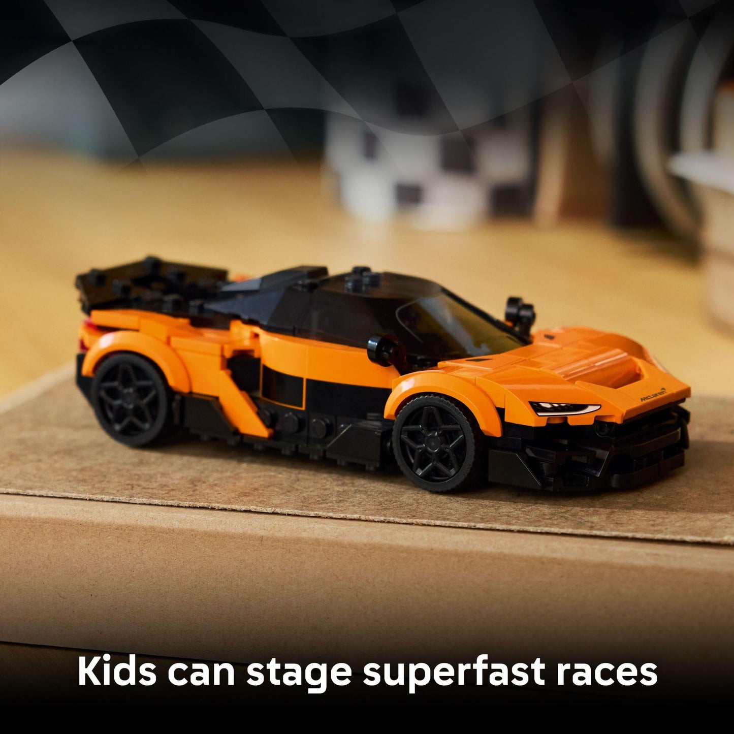 LEGO Speed Champions McLaren W1 Race Car Toy 77257 | Build, Display & Race – 287 Pieces (Ages 9+)