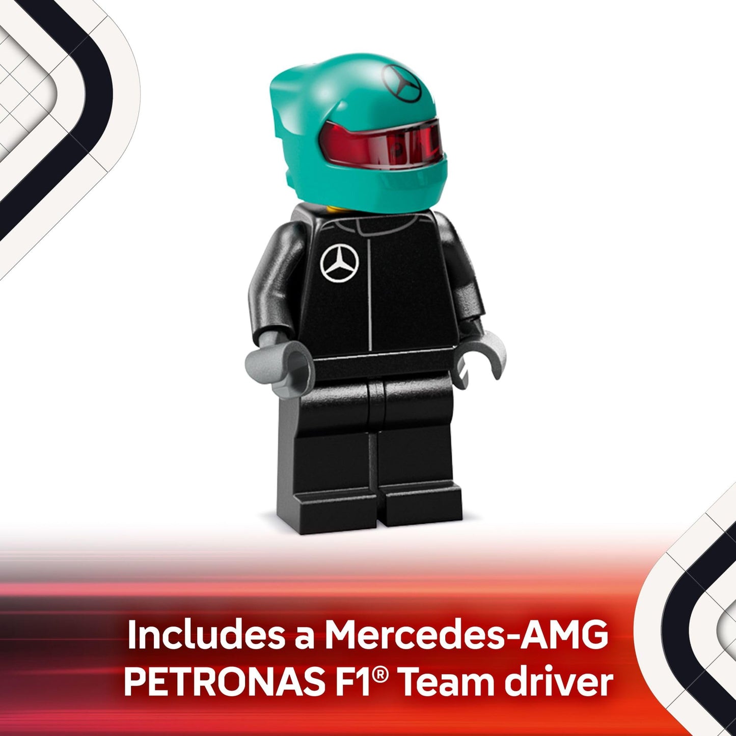LEGO Speed Champions Mercedes-AMG F1 W15 Race Car 77244 – Build, Display & Race