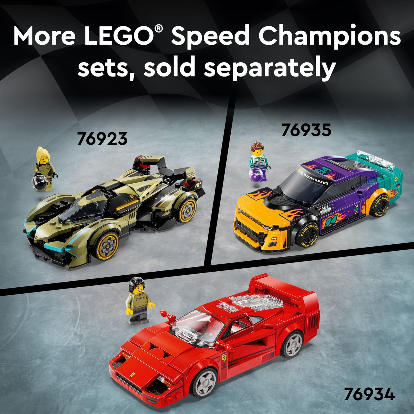 LEGO Speed Champions NASCAR Next Gen Camaro ZL1 76935 | Build, Race, Display