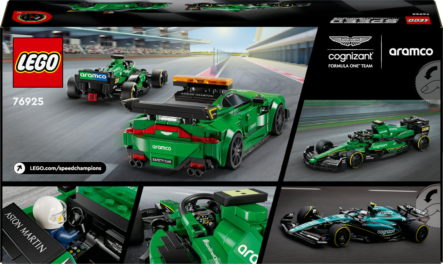 LEGO Speed Champions Aston Martin Safety Car & AMR23 (76925) – Build, Display, Race-Inspired Set