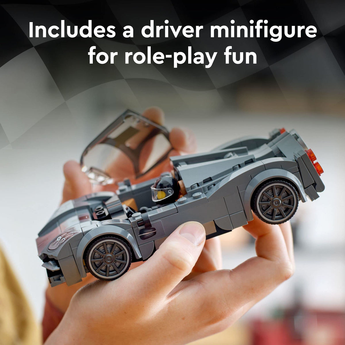LEGO Speed Champions Pagani Utopia 76915 – Race Car Toy Model & Collectible, Italian Hypercar