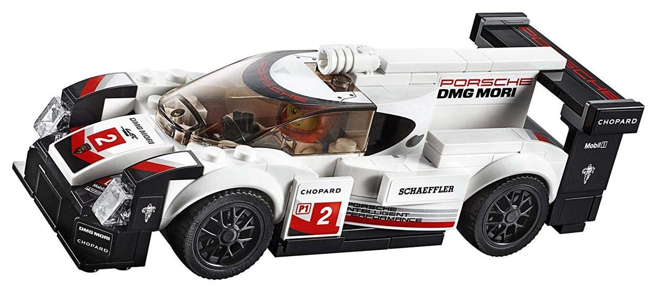 LEGO Speed Champions Porsche 919 Hybrid 75887 Building Kit – 163 Pieces | Multicolor