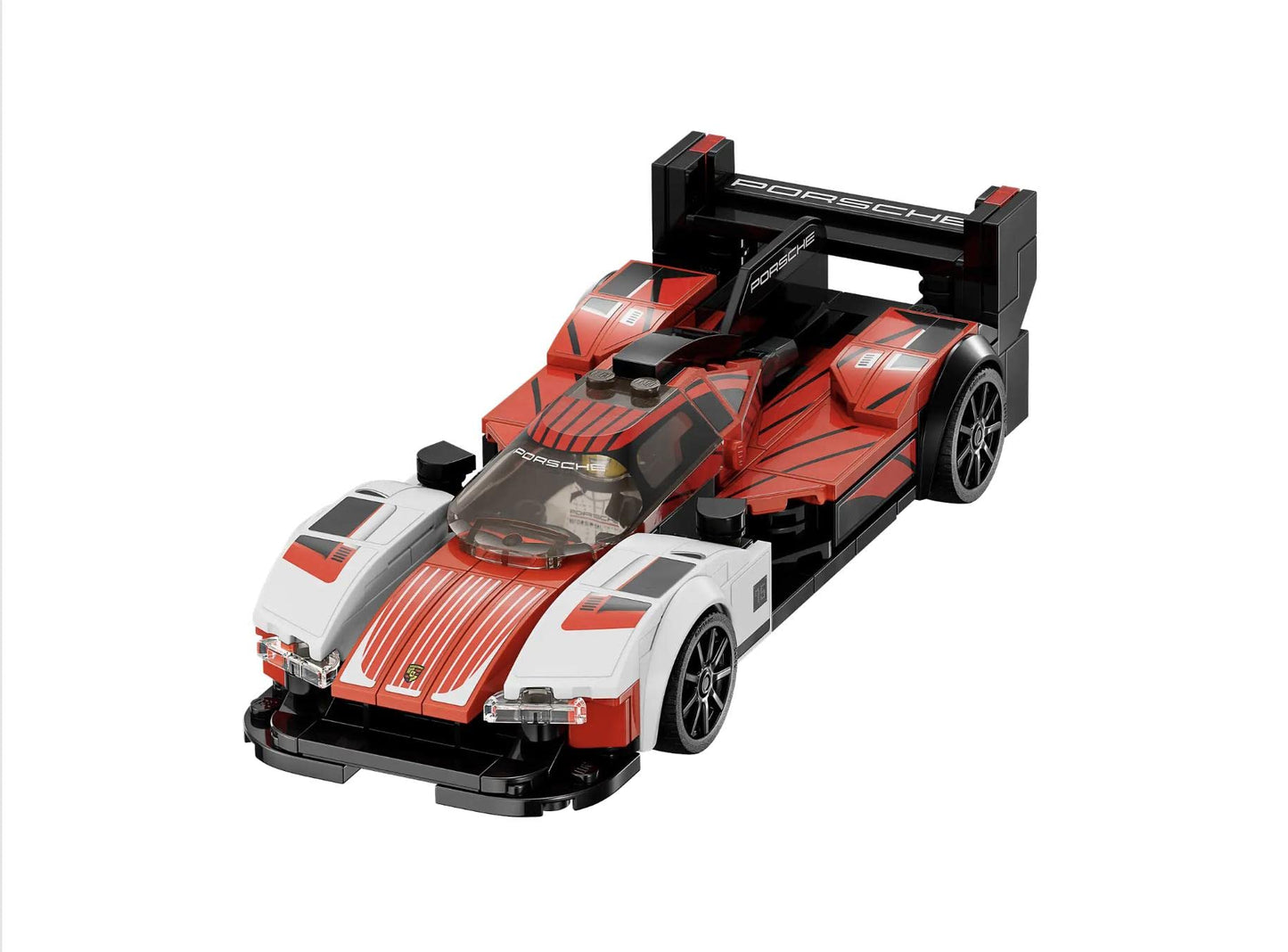 LEGO Speed Champions Porsche 963 76916 – Collectible Race Car Building Kit with Minifigure