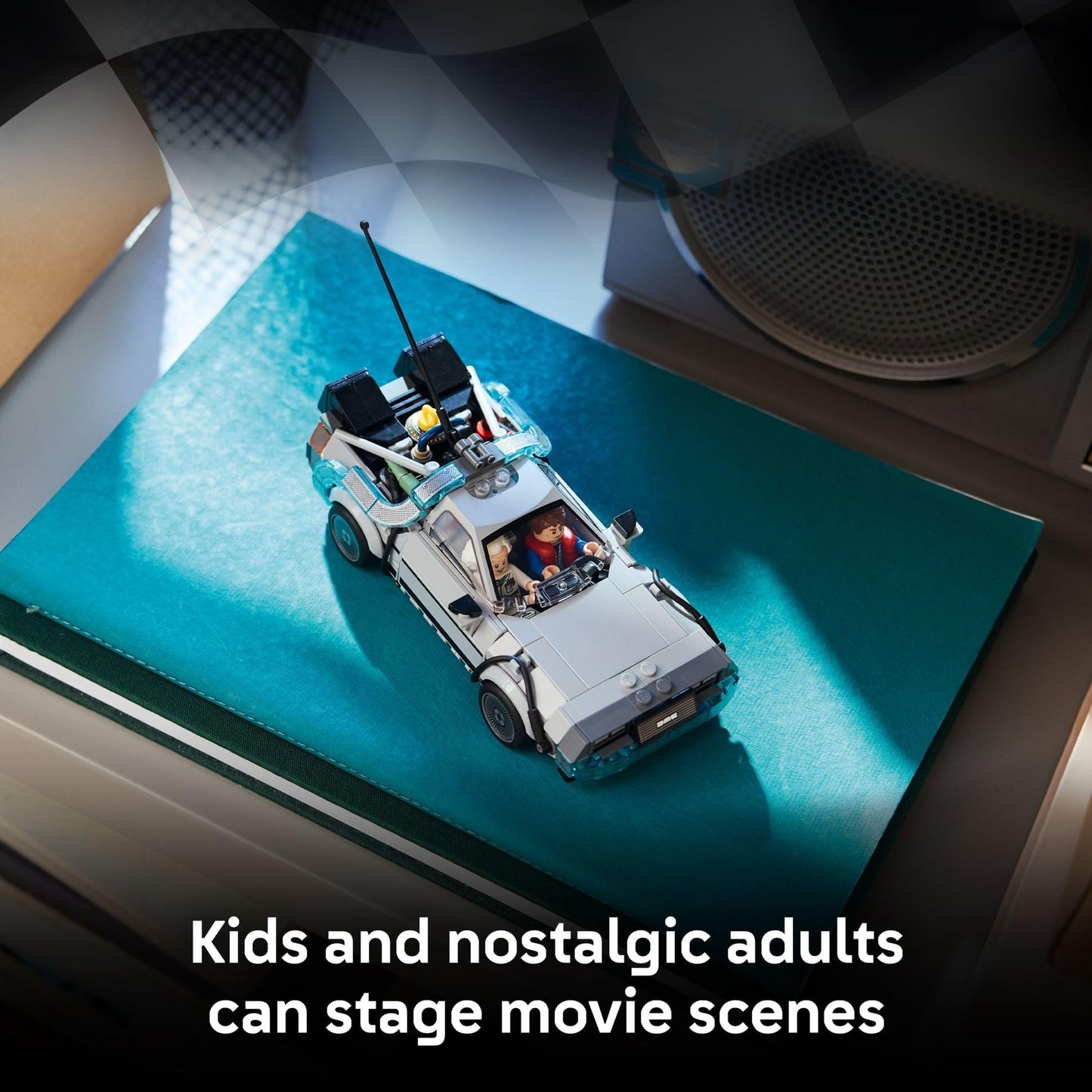 LEGO Speed Champions Time Machine from Back to the Future (77256) – 2 Build Modes