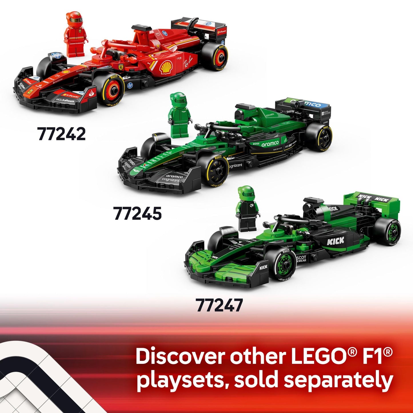 LEGO Speed Champions Williams FW46 F1 Race Car Toy 77249 – Build, Display & Race