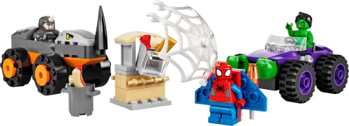 LEGO 10782 Hulk vs Rhino Monster Truck Showdown – Spider-Man Minifigs