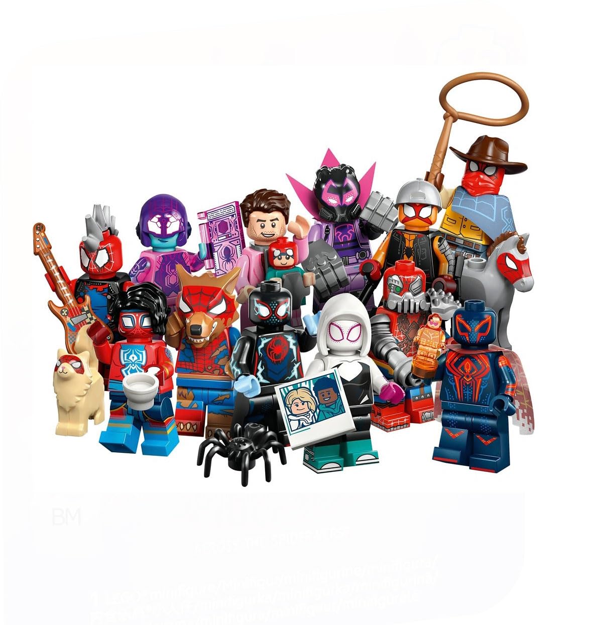 LEGO Spider-Verse Minifigure: Peter Parker Werewolf Spidr-Man (71050-12)