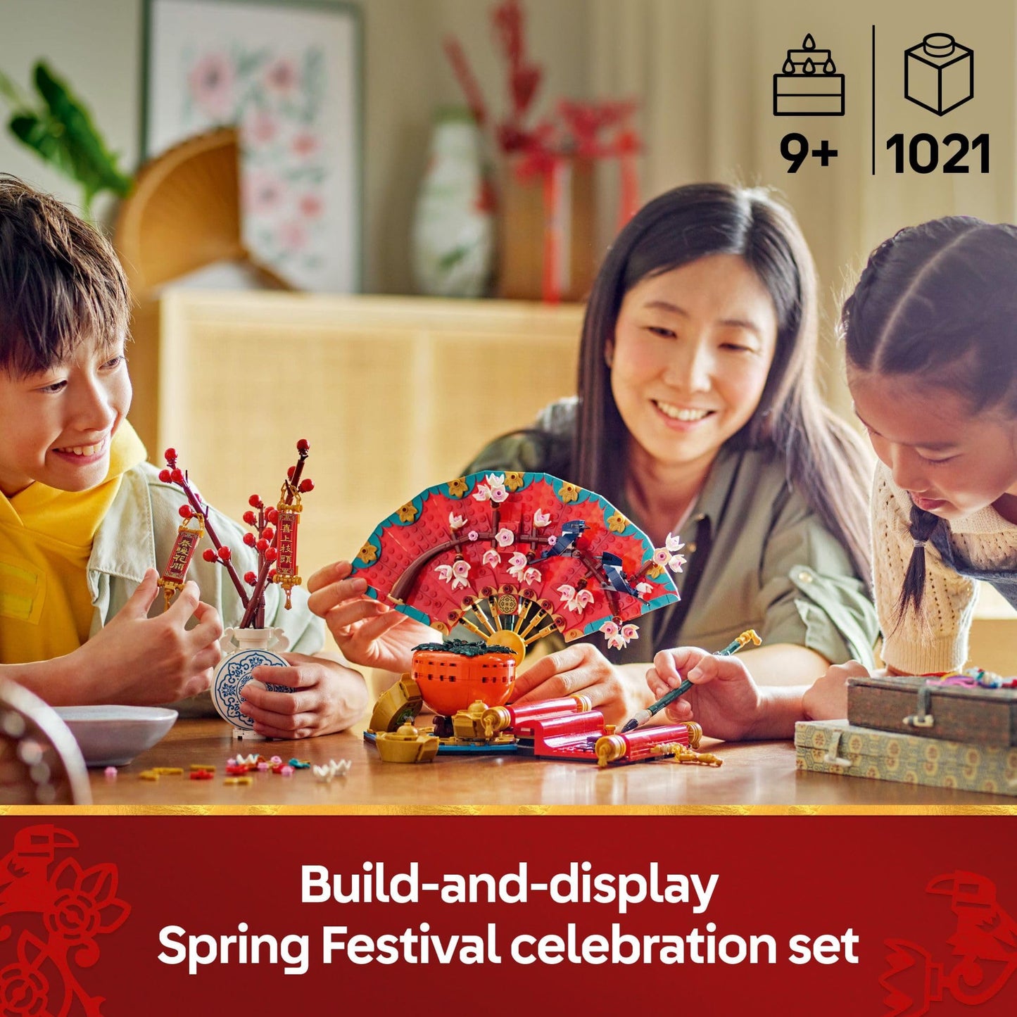 LEGO Spring Festival Good Fortune 80117 | Learning & Display Toy for 9+