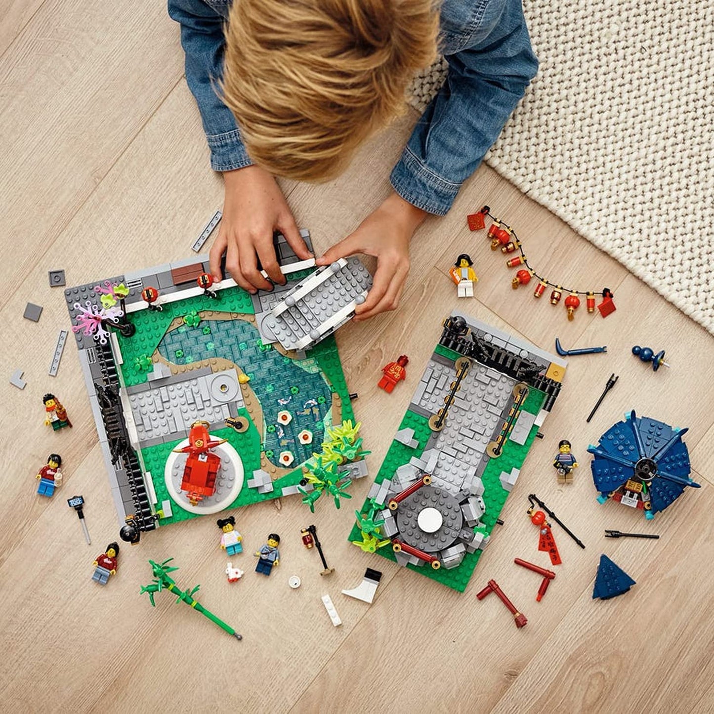 LEGO Spring Lantern Festival 80107 Building Kit | Lunar New Year Gift for Kids (1,793 Pieces)