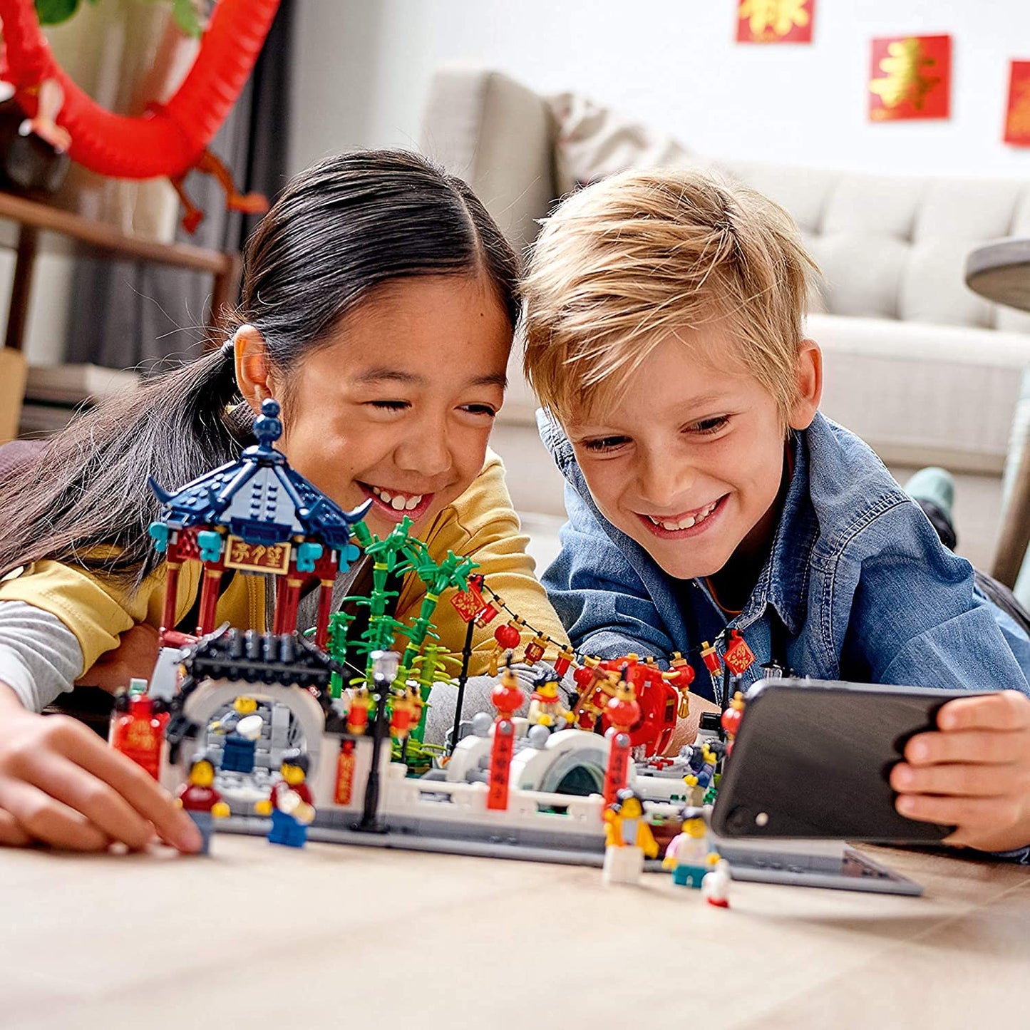 LEGO Spring Lantern Festival 80107 Building Kit | Lunar New Year Gift for Kids (1,793 Pieces)