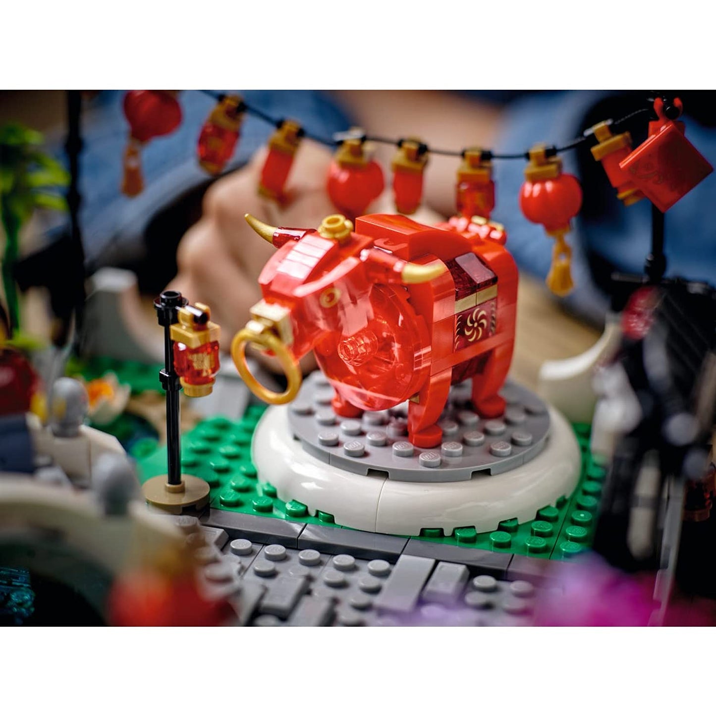 LEGO Spring Lantern Festival 80107 Building Kit | Lunar New Year Gift for Kids (1,793 Pieces)